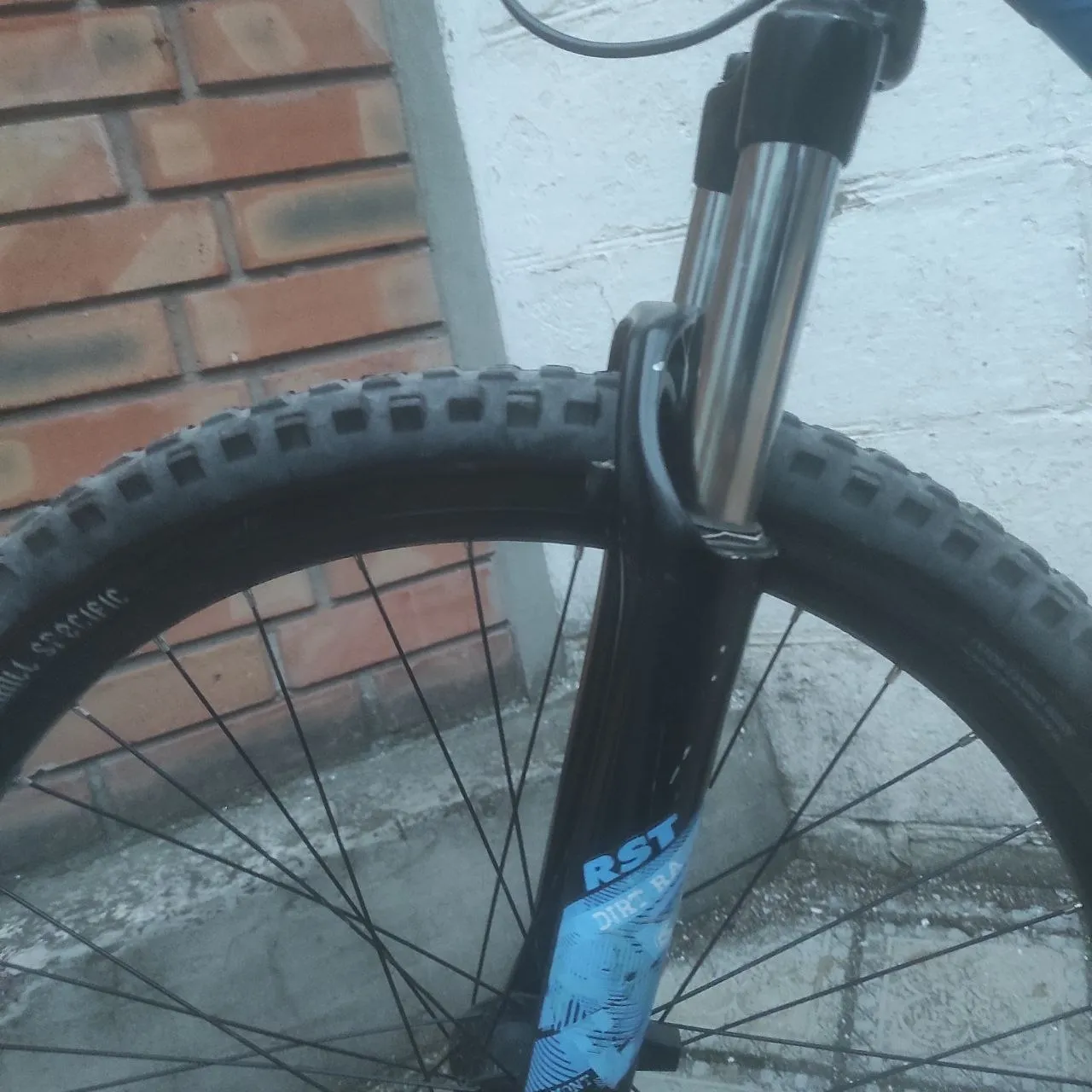 Вилка RST Dirt Ra 100mm фото 2