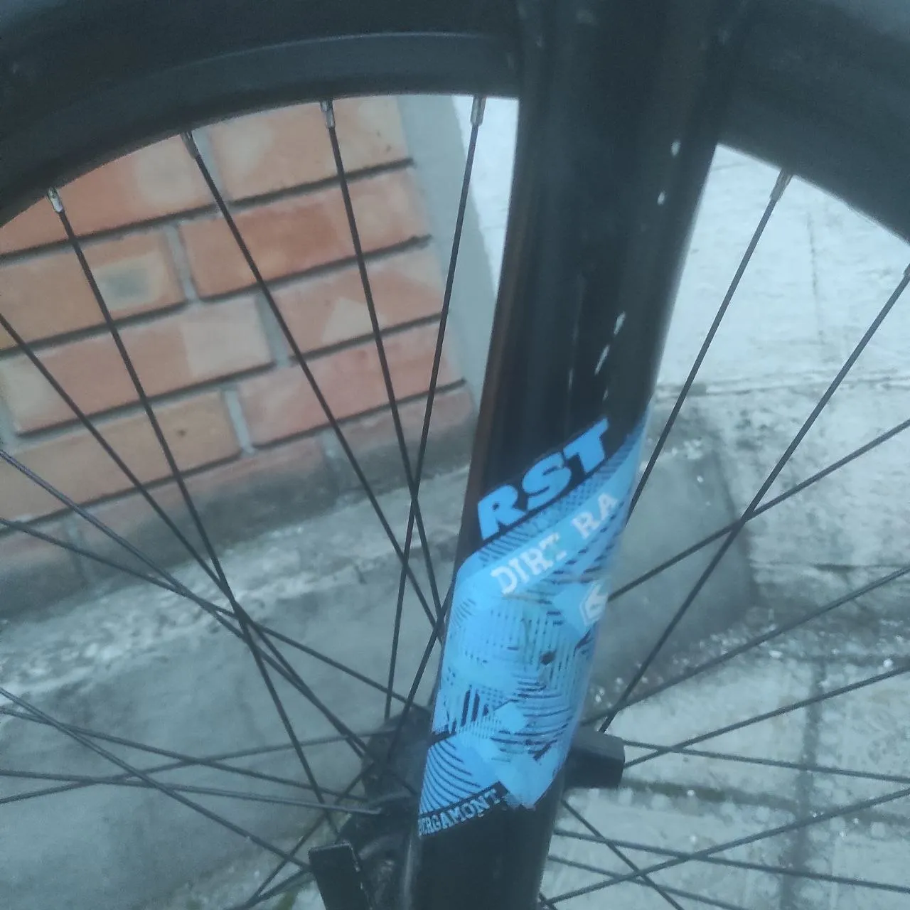 Вилка RST Dirt Ra 100mm фото 4