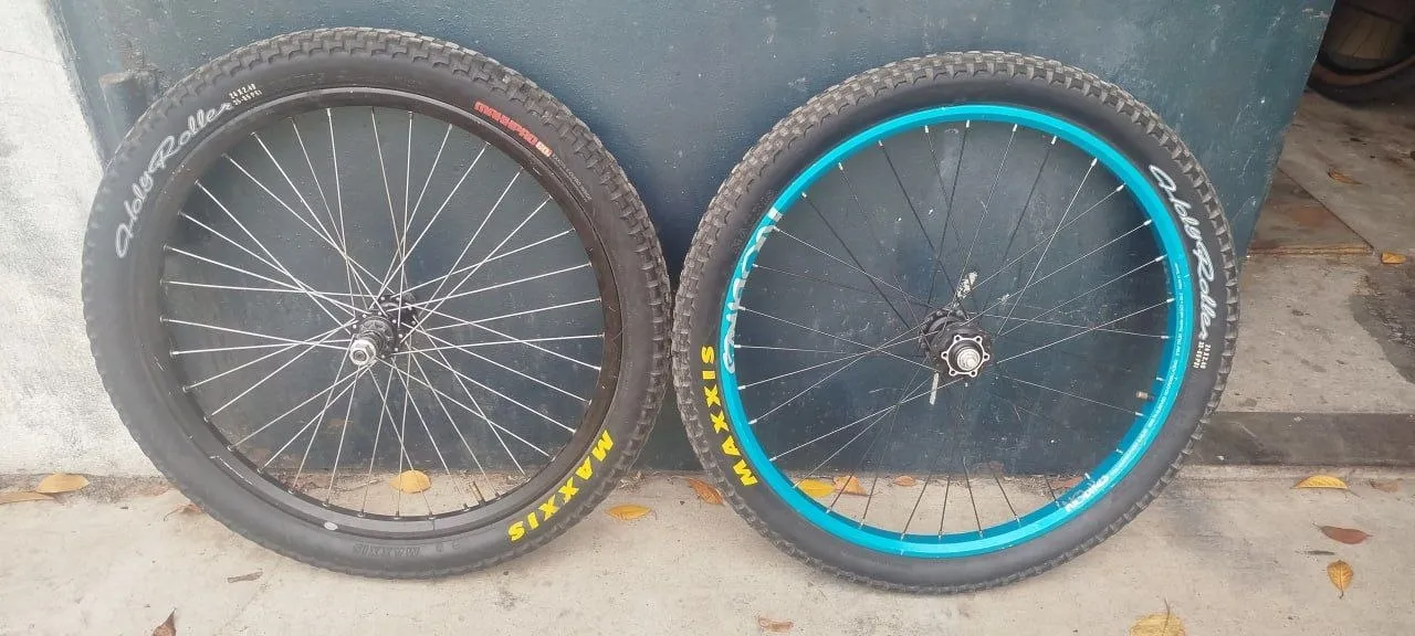 Вилка NS Bikes 26 + Велсет колеса 24" фото 2