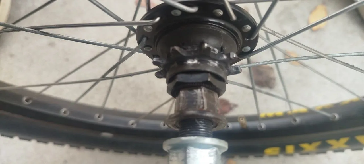 Вилка NS Bikes 26 + Велсет колеса 24" фото 3