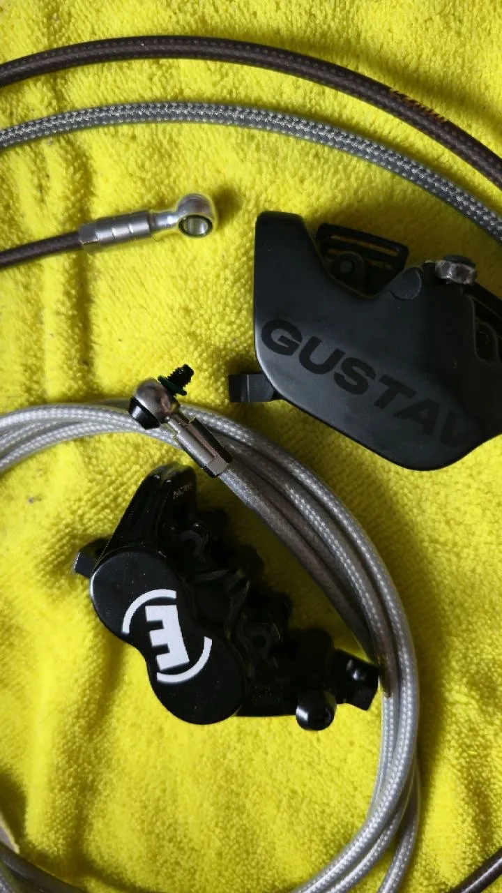 Гальма Magura Gustav Pro + MT5 з гідролінією фото 1