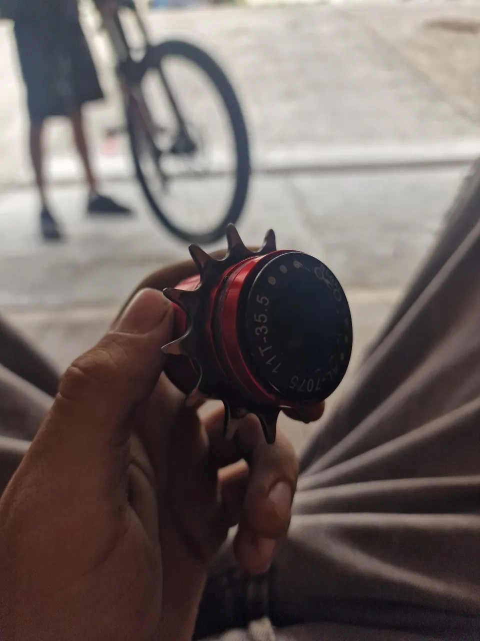 Набір Muqzi для SingleSpeed 11T Red фото 1