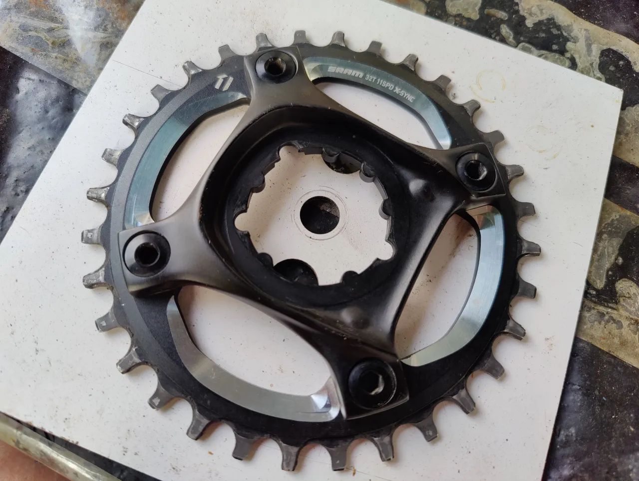 Зірка Sram 32T з павуком Sram direct mount фото 1