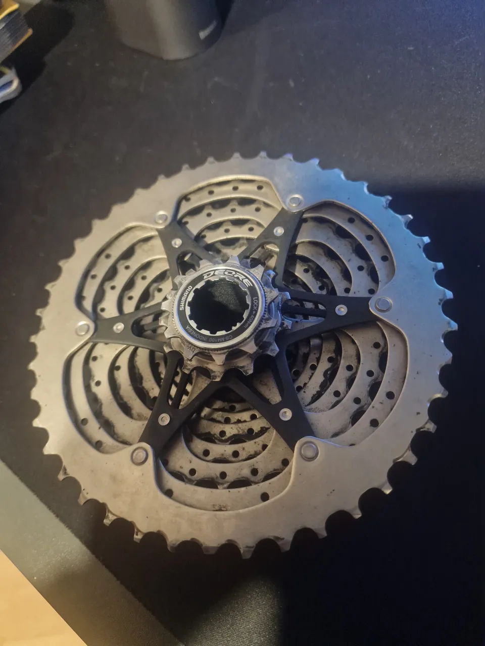 Касета Shimano Deore CS-M4100 10 швидкостей фото 2