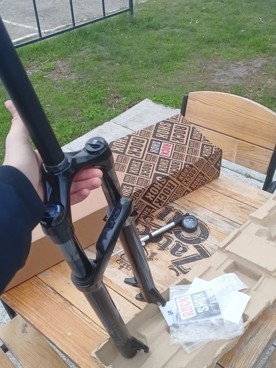 Вилка Rock Shox Judy 100 хода фото 1