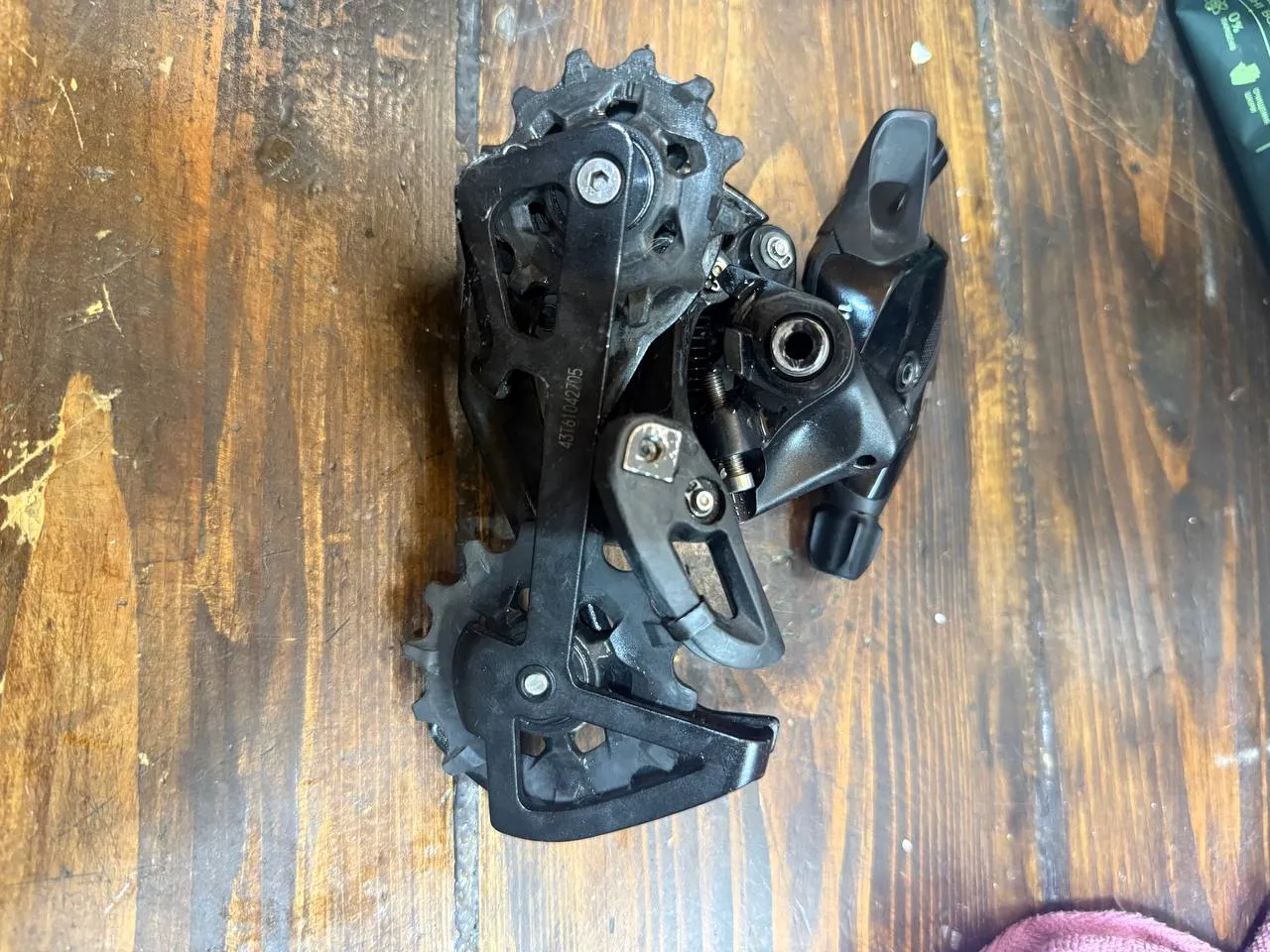 Перемикач SRAM GX 11s + касета SRAM XG-1150 + зірка Eagle + ланцюг SRAM PC1130 фото 2