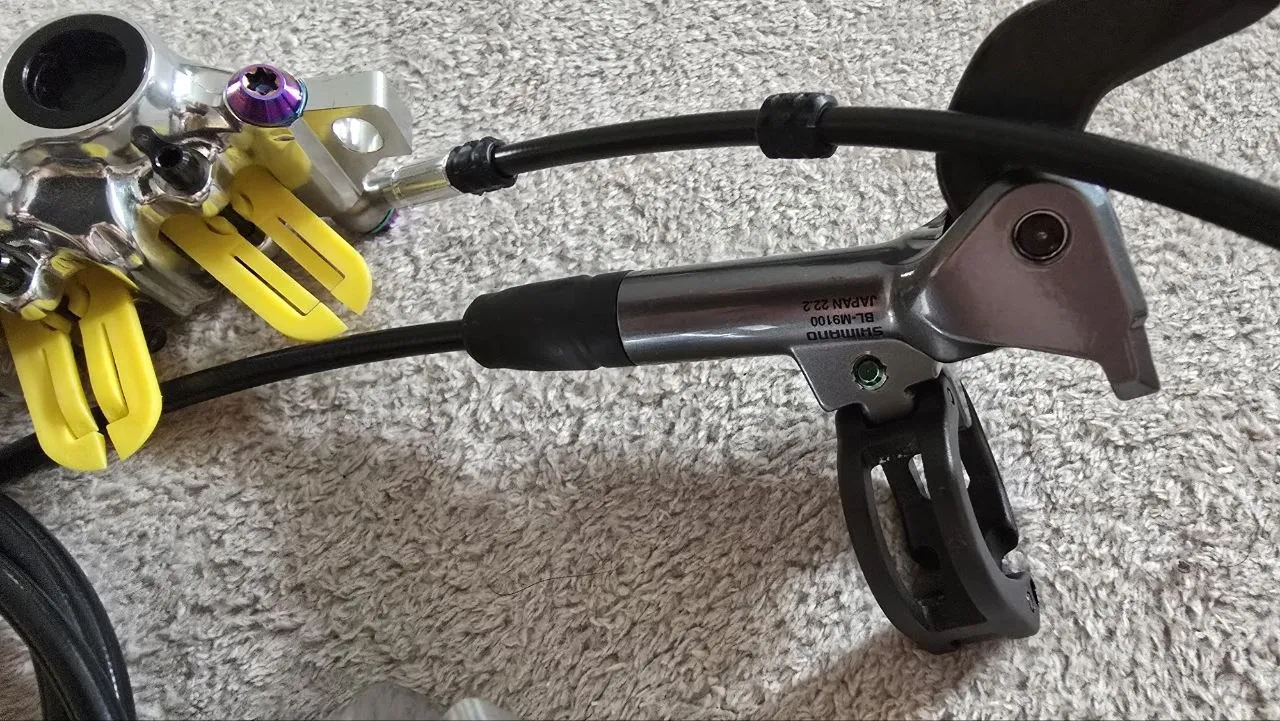 Комплект гальм Shimano XTR + Magura MT Trail Chrome фото 3
