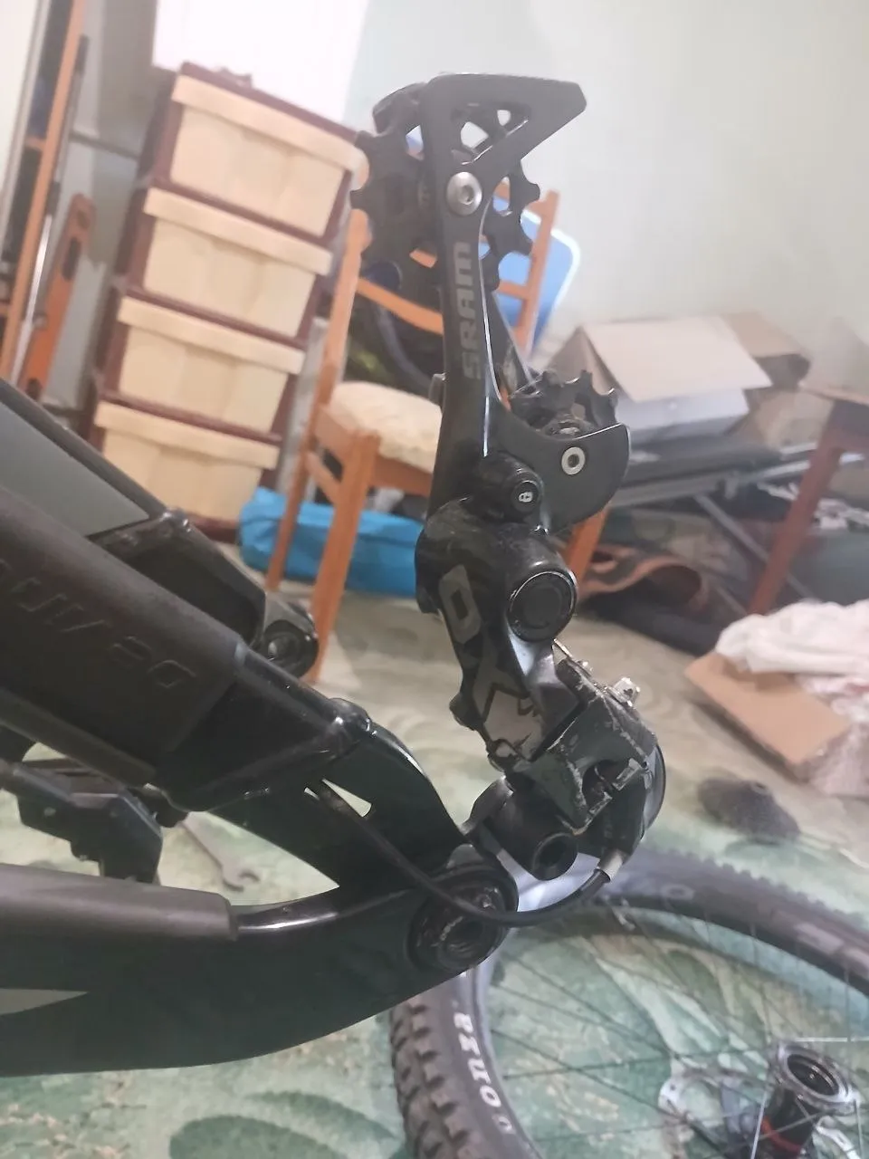 Касета SRAM PG-1130 + Перемикач SRAM X0 11ск + Манетка SRAM X1 11ск фото 1