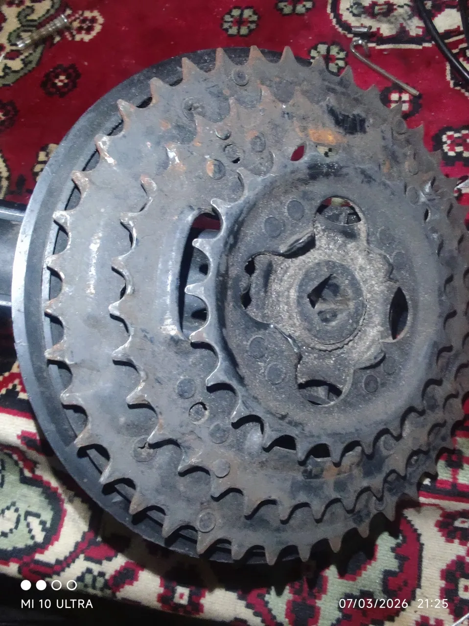 Шатуни Shimano FC-M171 3x фото 7