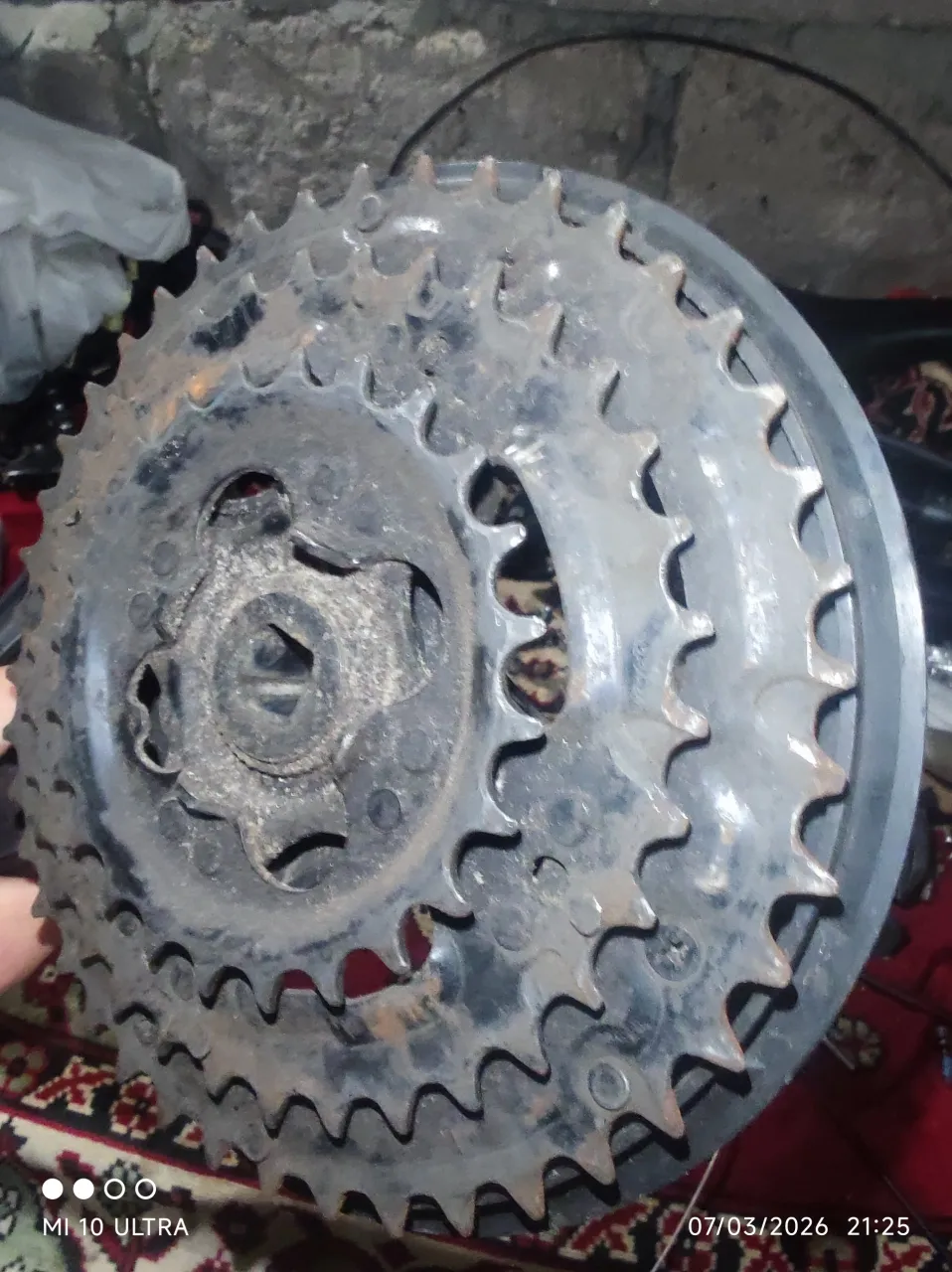 Шатуни Shimano FC-M171 3x фото 8