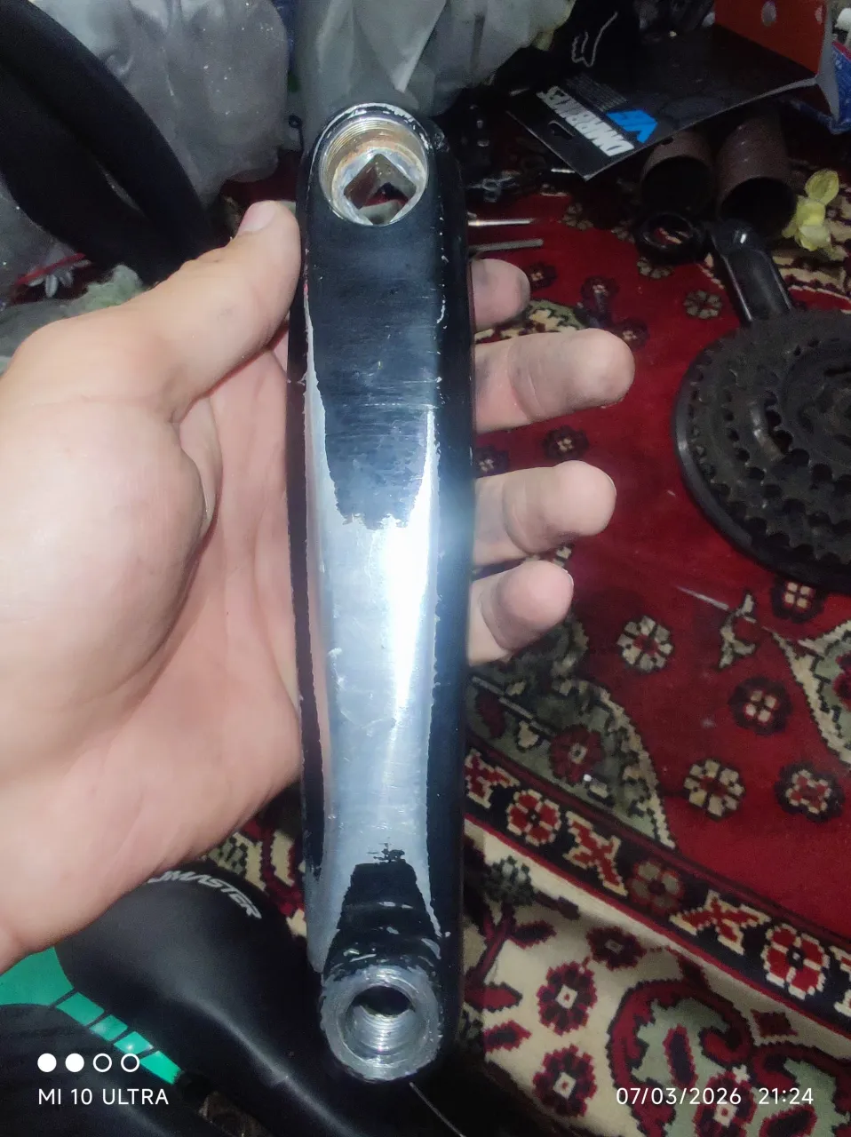 Шатуни Shimano FC-M171 3x фото 1