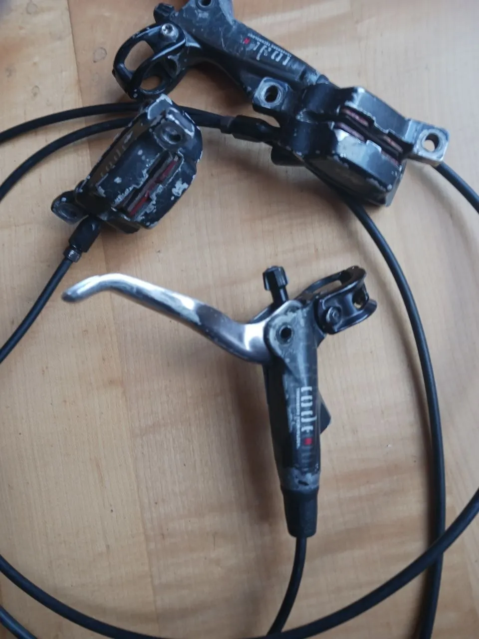 Гальма SRAM Code R 4 поршня фото 1