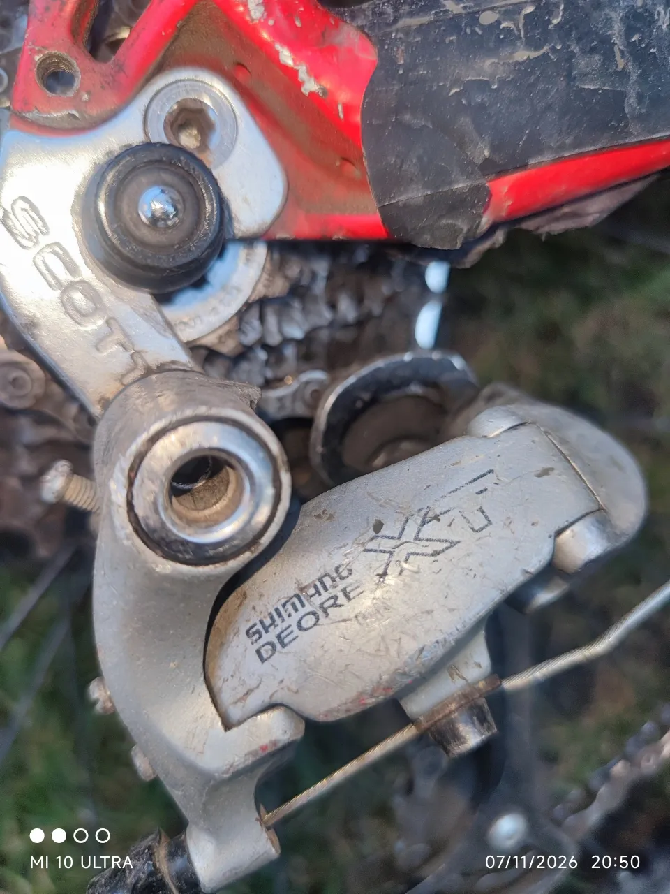Перемикач Shimano Deore XT 750 фото 1