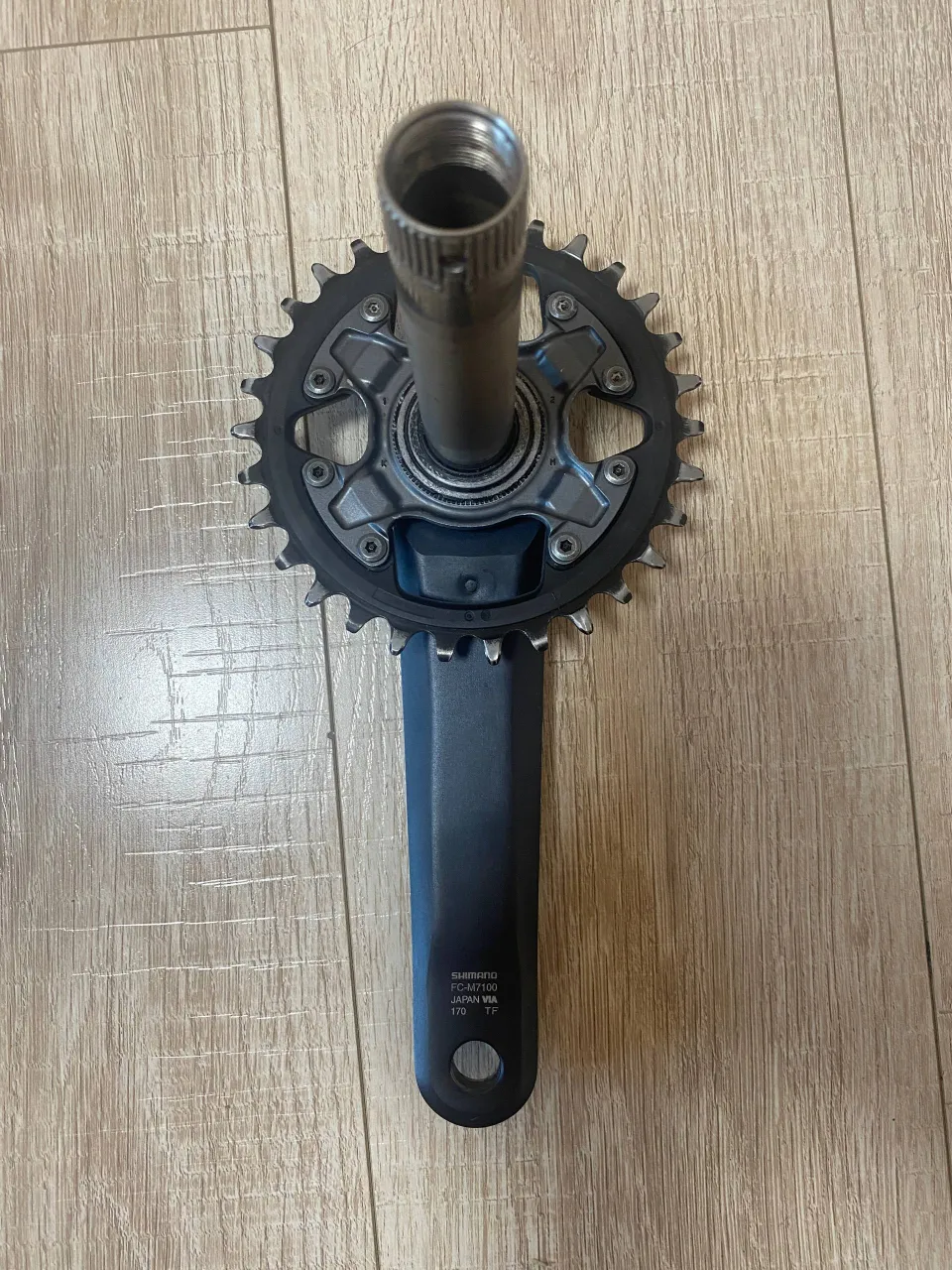 Шатун Shimano SLX 30T фото 2