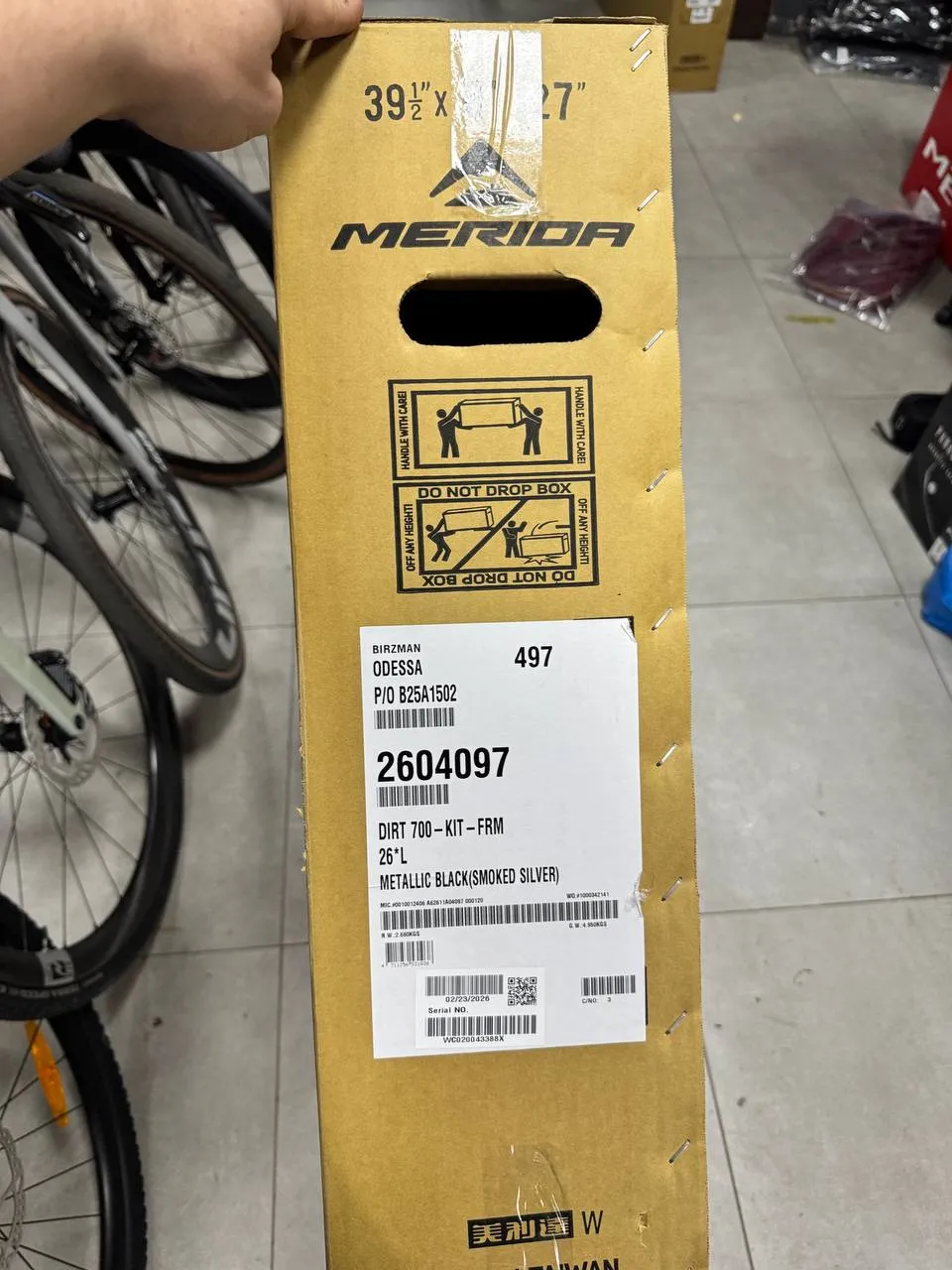 Рама Merida Dirt 700C фото 3