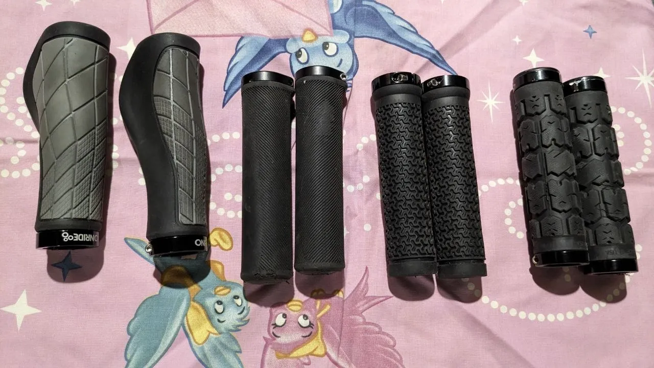 Напівконтакти Shimano + гріпси ODI + пружина + переклюк SRAM + винос фото 3