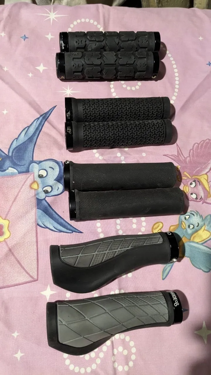 Напівконтакти Shimano + гріпси ODI + пружина + переклюк SRAM + винос фото 4
