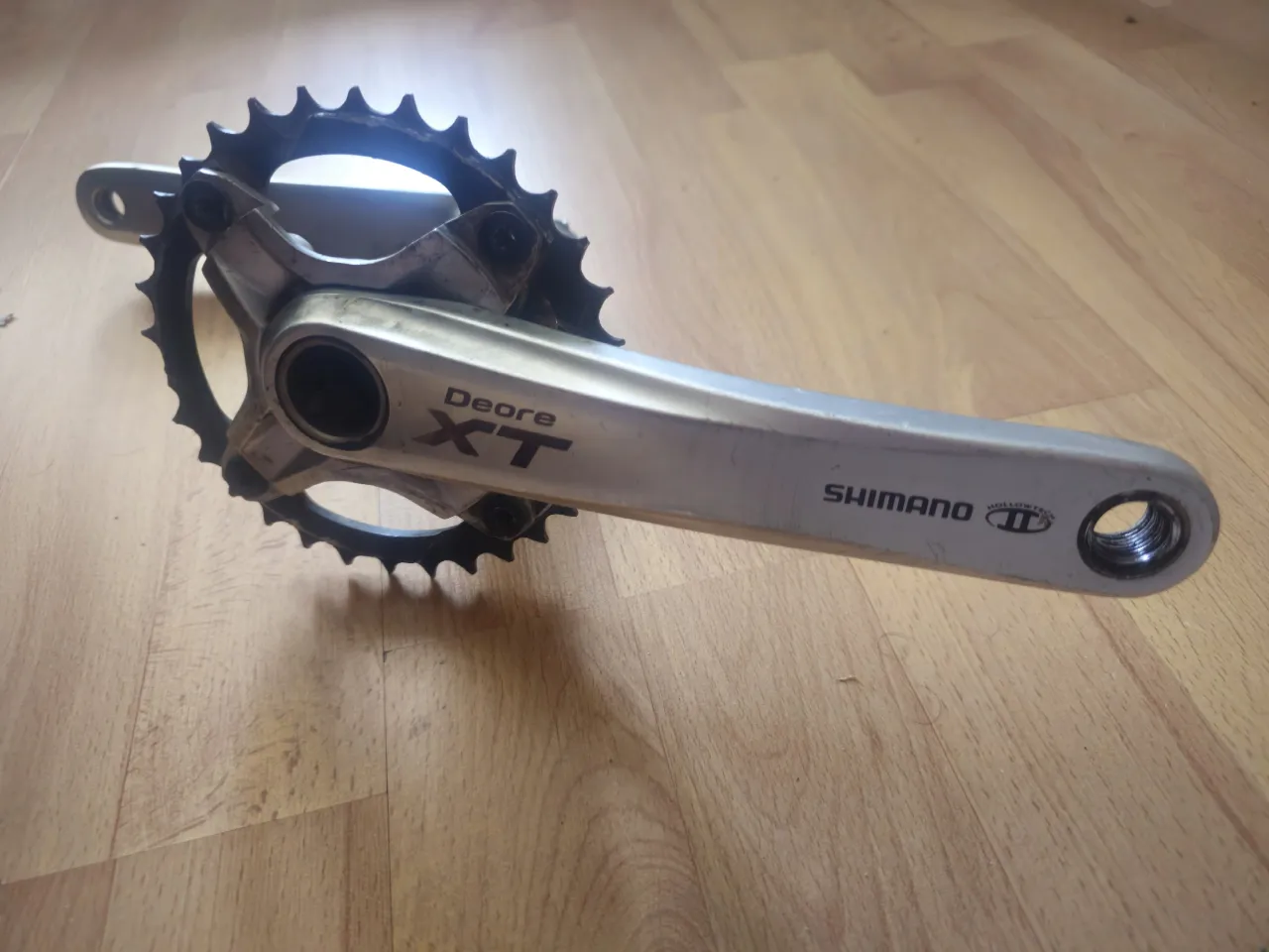 Shimano Deore XT шатуни + каретка BB MT501 фото 1