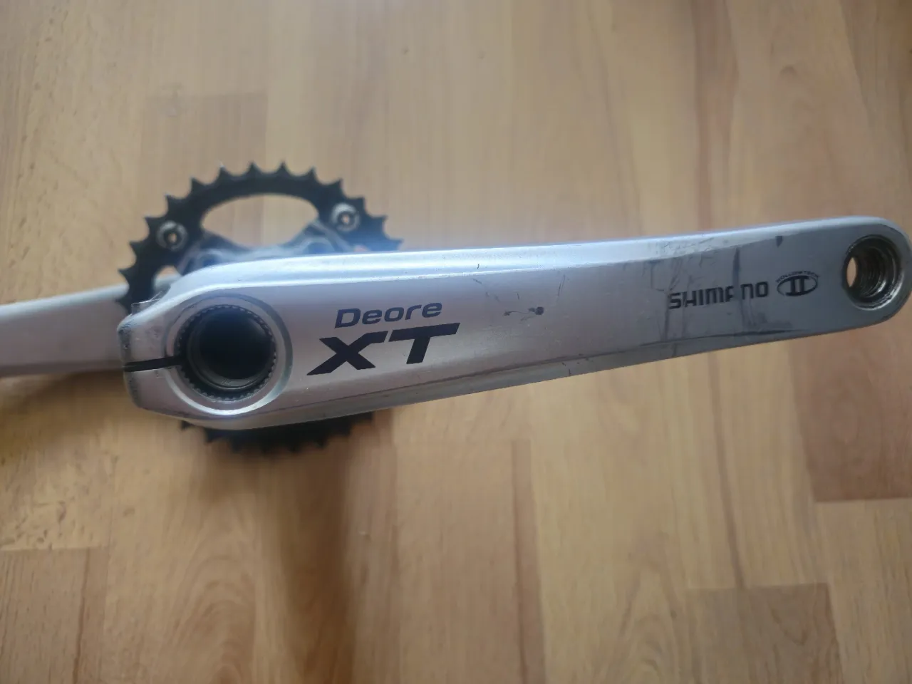 Shimano Deore XT шатуни + каретка BB MT501 фото 2
