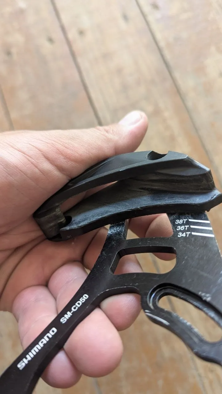 Успокійник ланцюга Shimano SM-CD50 Saint фото 5