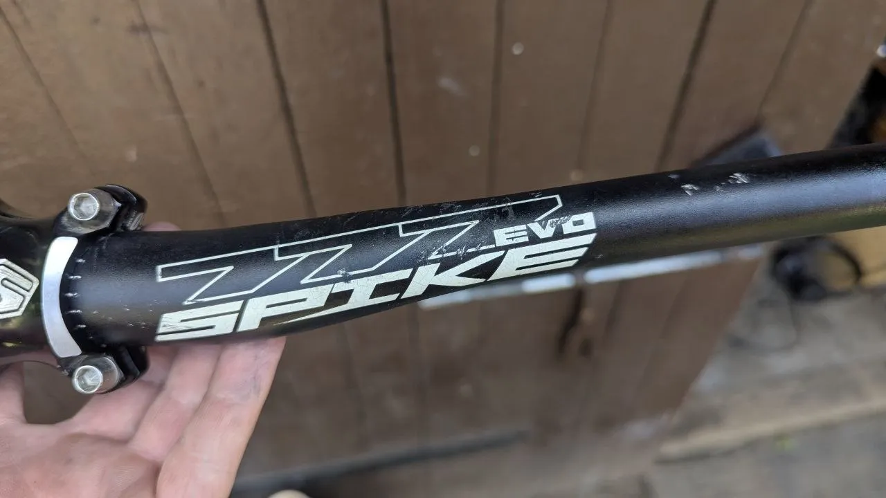 Кермо Spank Spike Evo 777 + винос Spank фото 5