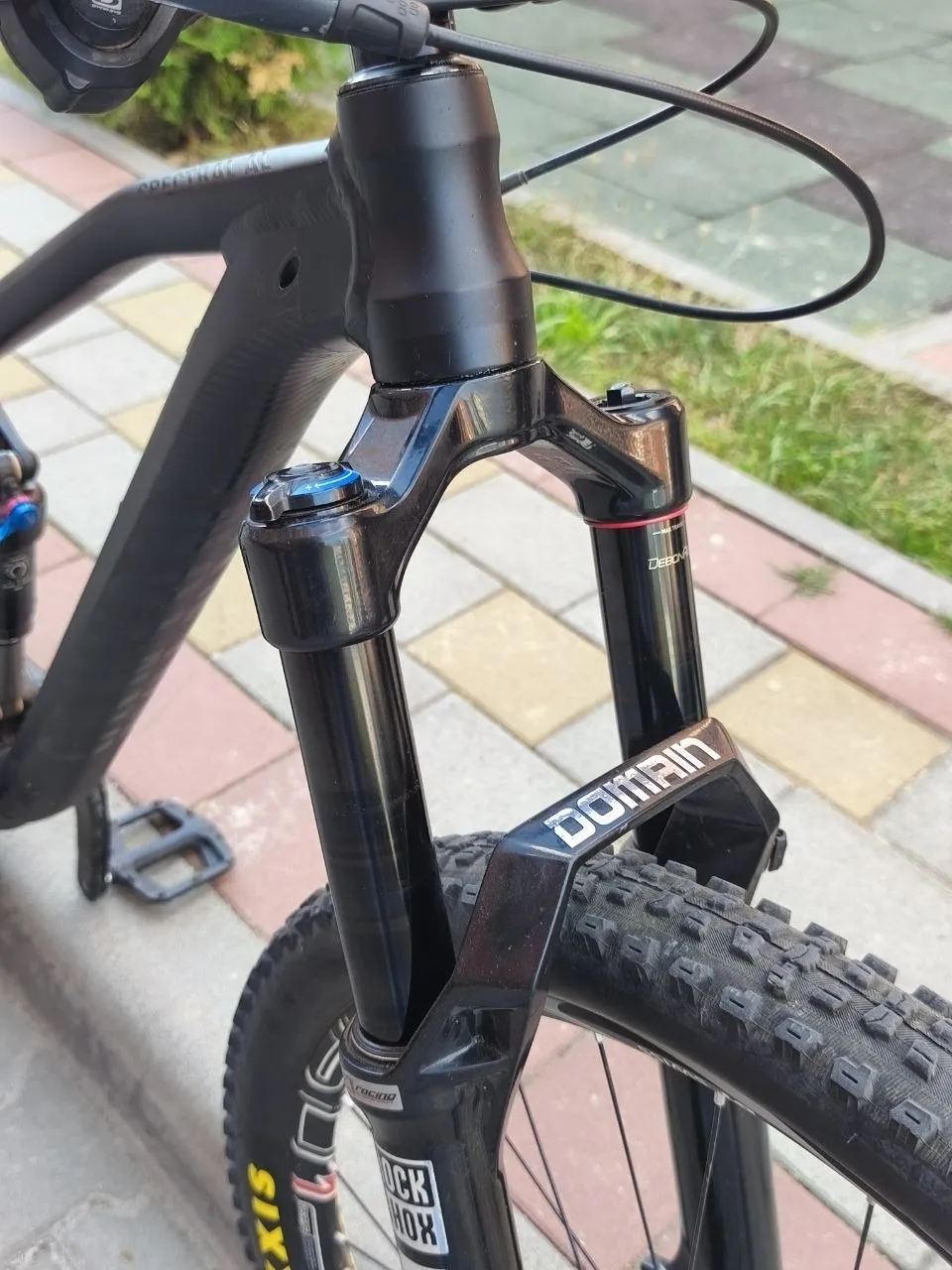 Canyon Spectral AL 140 27.5 рама + вилка + амортизатор + гальма + колеса + трансмісія фото 7