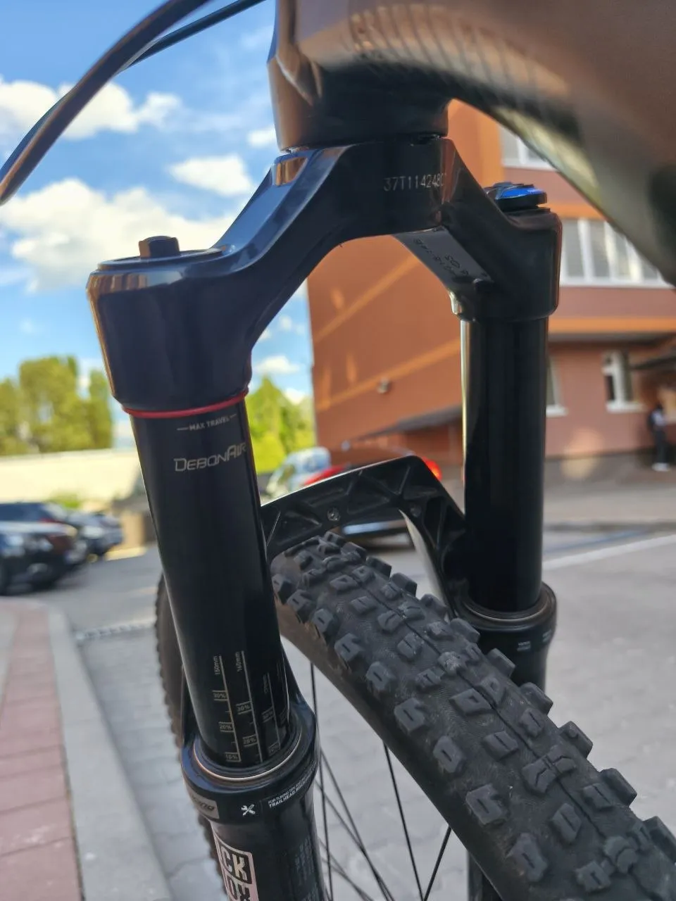 Canyon Spectral AL 140 27.5 рама + вилка + амортизатор + гальма + колеса + трансмісія фото 9