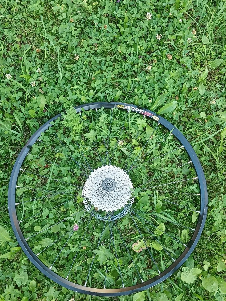 Обід Mavic Disc 317 + втулка Shimano Deore LX + ротор 160 мм фото 1