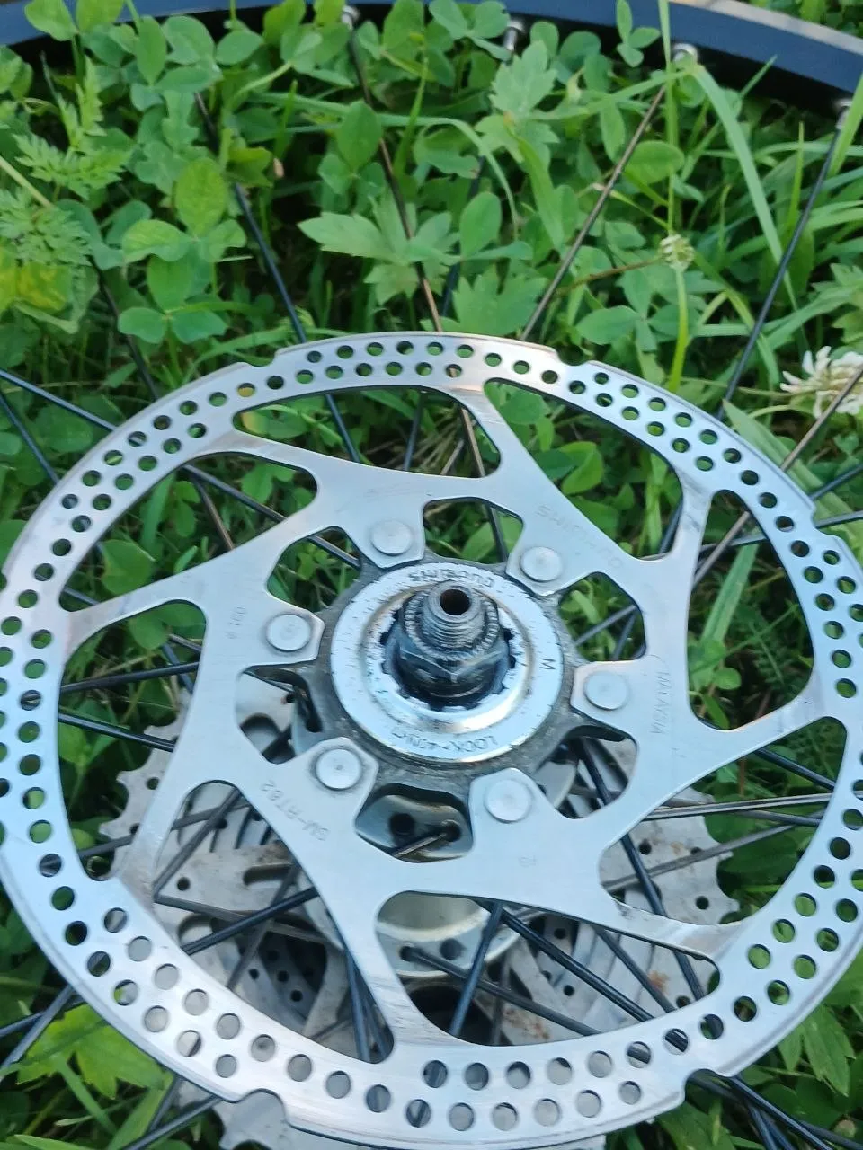 Обід Mavic Disc 317 + втулка Shimano Deore LX + ротор 160 мм фото 4