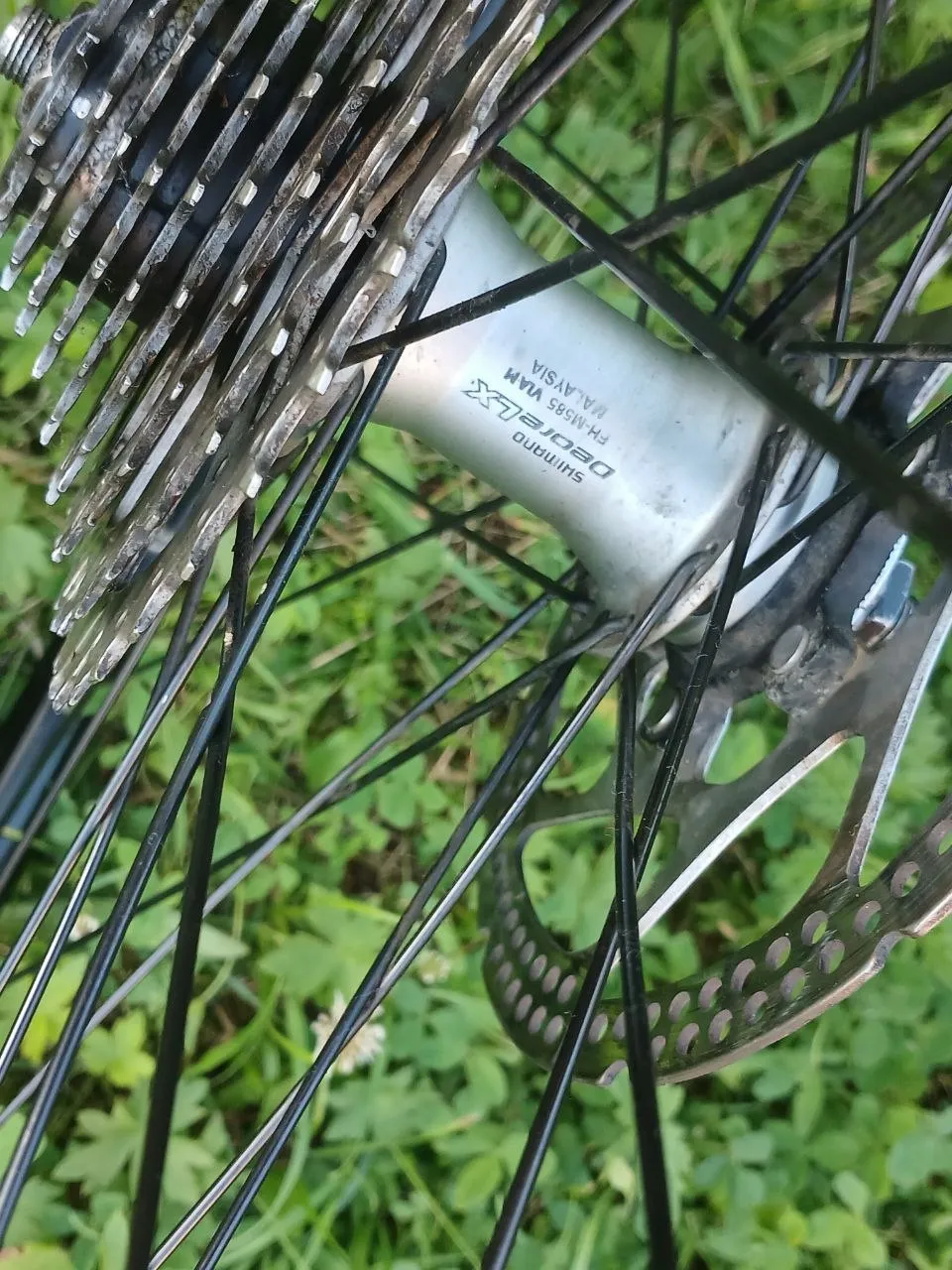 Обід Mavic Disc 317 + втулка Shimano Deore LX + ротор 160 мм фото 6