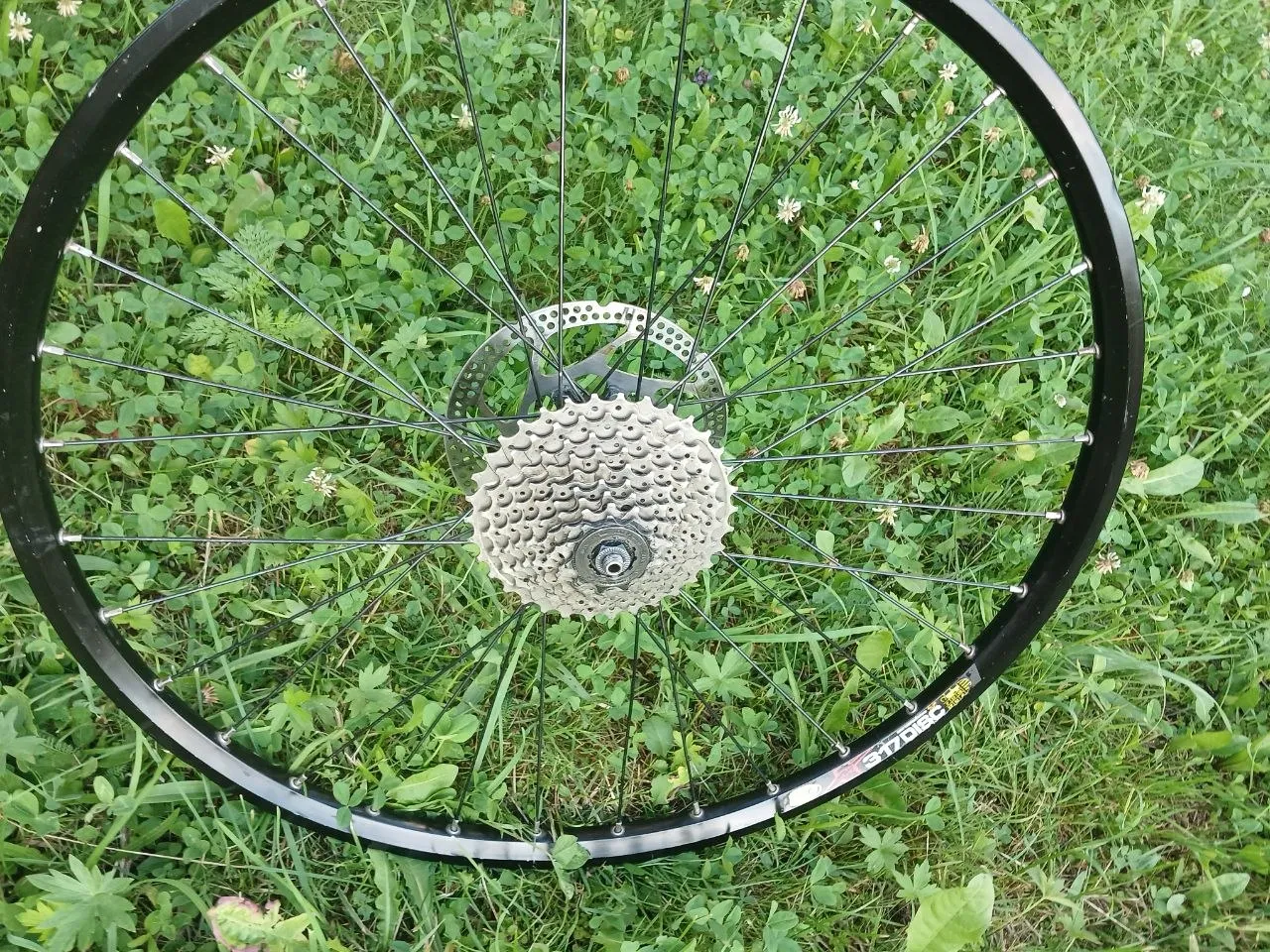 Обід Mavic Disc 317 + втулка Shimano Deore LX + ротор 160 мм фото 8
