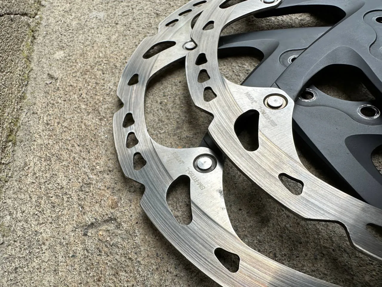 Пара роторів Shimano RT-86-L 203 мм фото 2