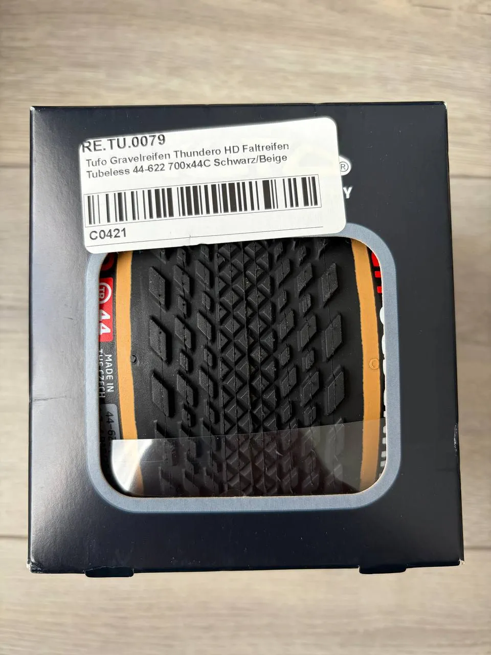 Покришки Tufo Gravel Thundero HD TLR 700x44c фото 1