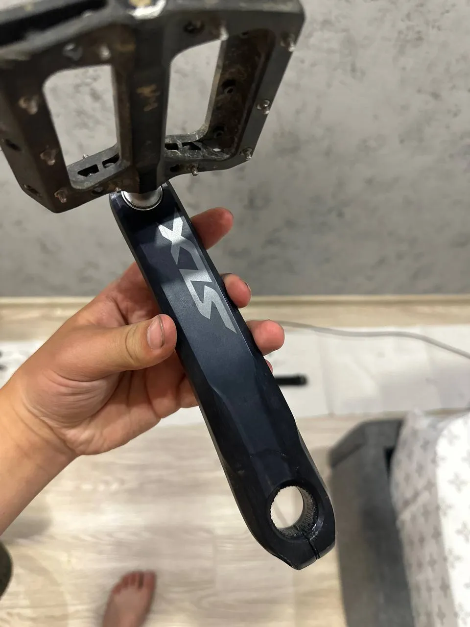 Шатуни Shimano SLX 32T Hollowtech2 фото 3