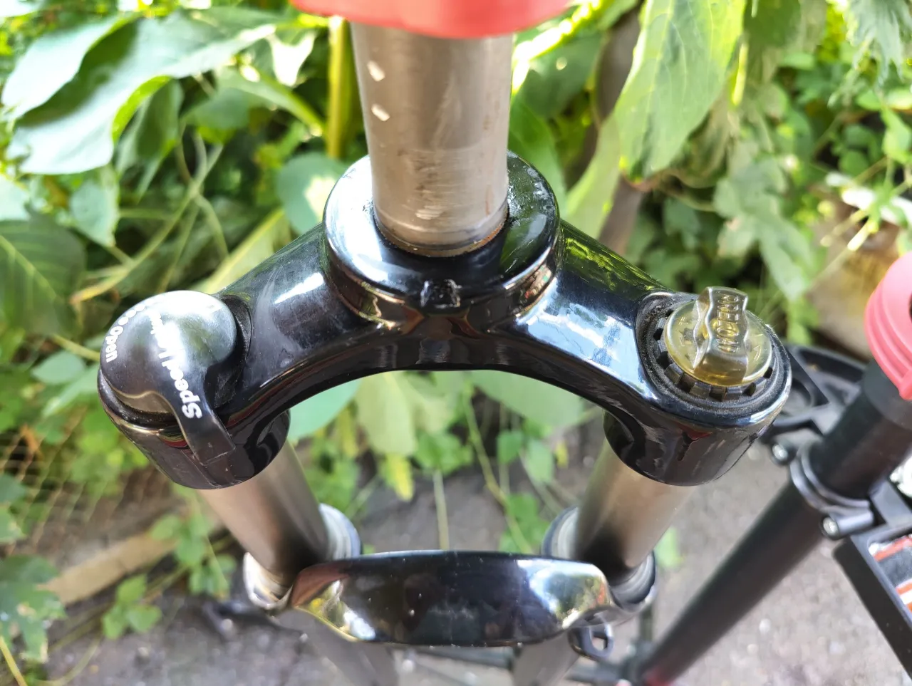 Вилка SR Suntour XCR LO 29 100 mm фото 3