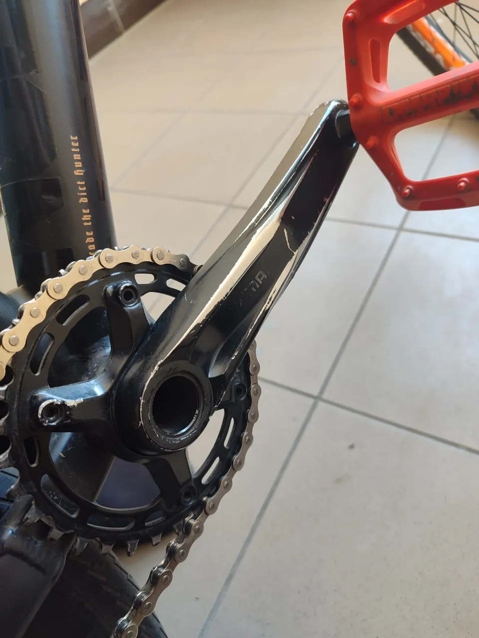 Шатуни Shimano Deore 175mm + каретка фото 2
