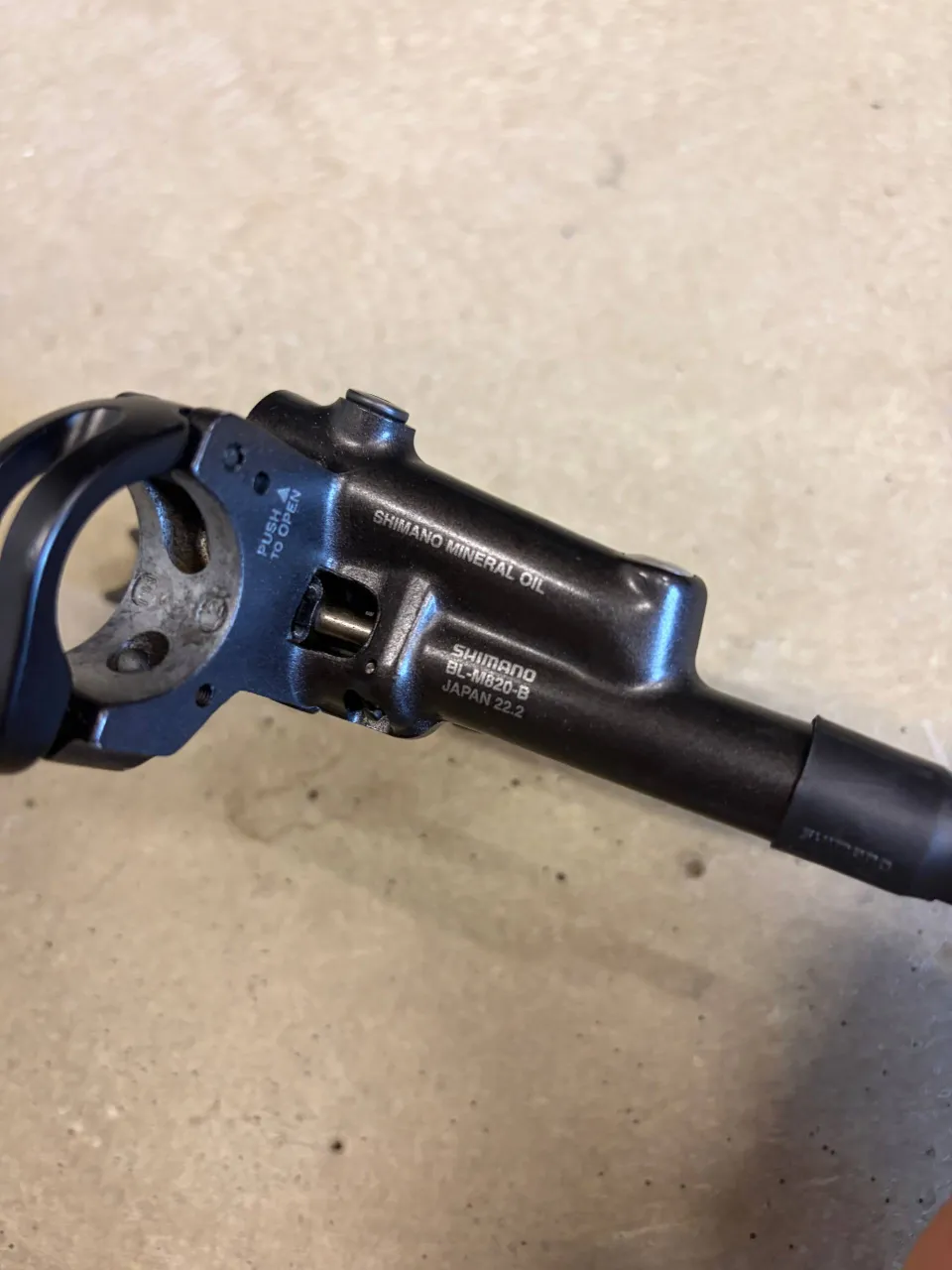 Гальма Shimano Saint BR-M820 + ручка Shimano Deore XT M8000 фото 9