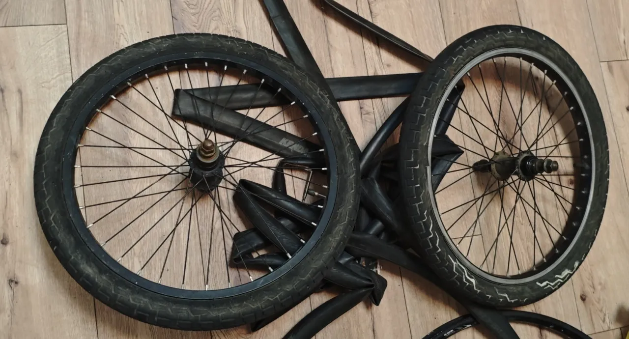 Колеса BMX 20" Alexrims + Joy Tech фото 1
