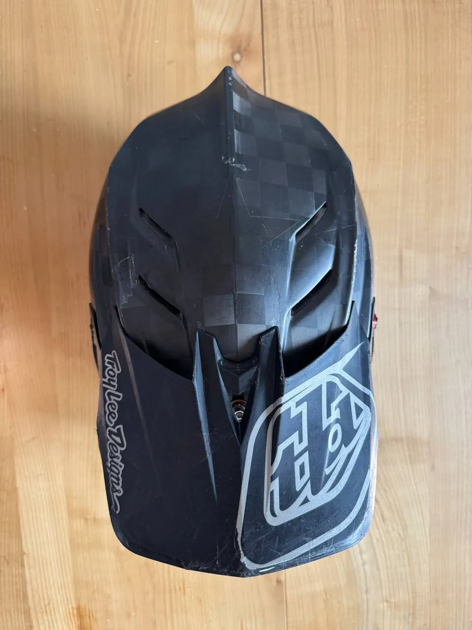 Troy Lee Designs D4 Carbon шолом XL фото 3