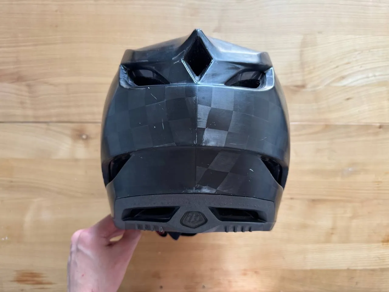 Troy Lee Designs D4 Carbon шолом XL фото 4