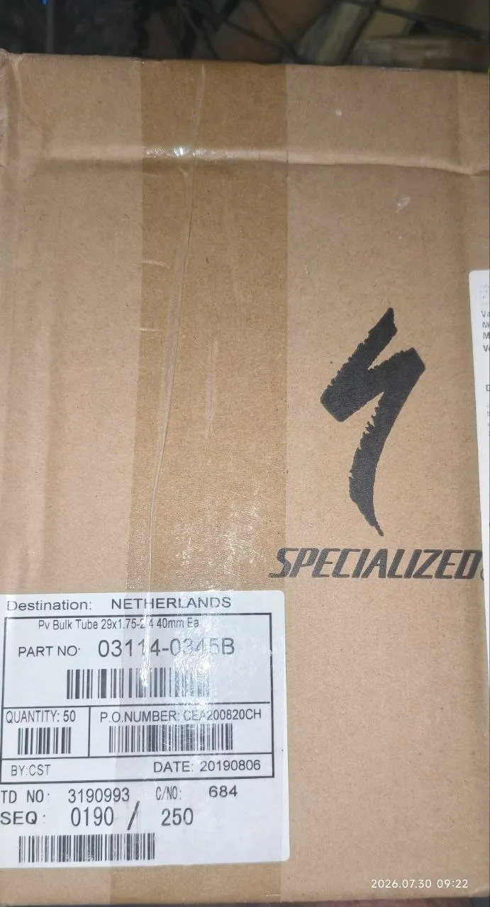 Камера Specialized SV TUBE 29х1.75"-2.4" Presta 40 мм фото 2
