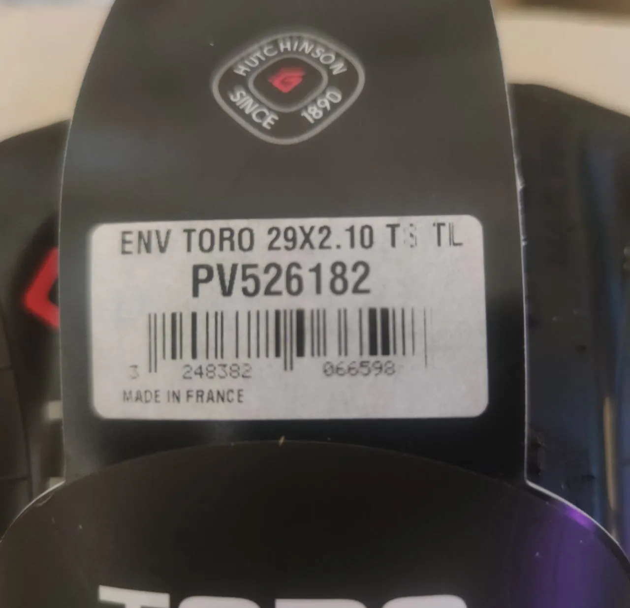 Hutchinson Toro 29x2.10" TLR RideGrip XC folding tire фото 2