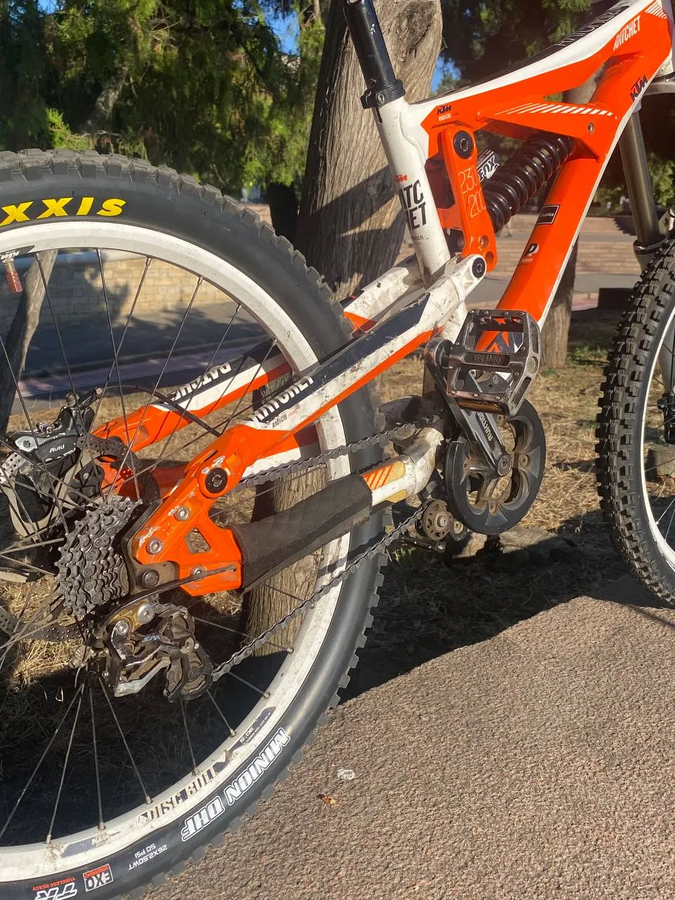 KTM Ratchet алюмінієва рама + RockShox BoXXer + Fox Van RC фото 3