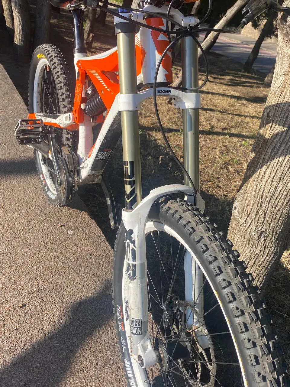 KTM Ratchet алюмінієва рама + RockShox BoXXer + Fox Van RC фото 5