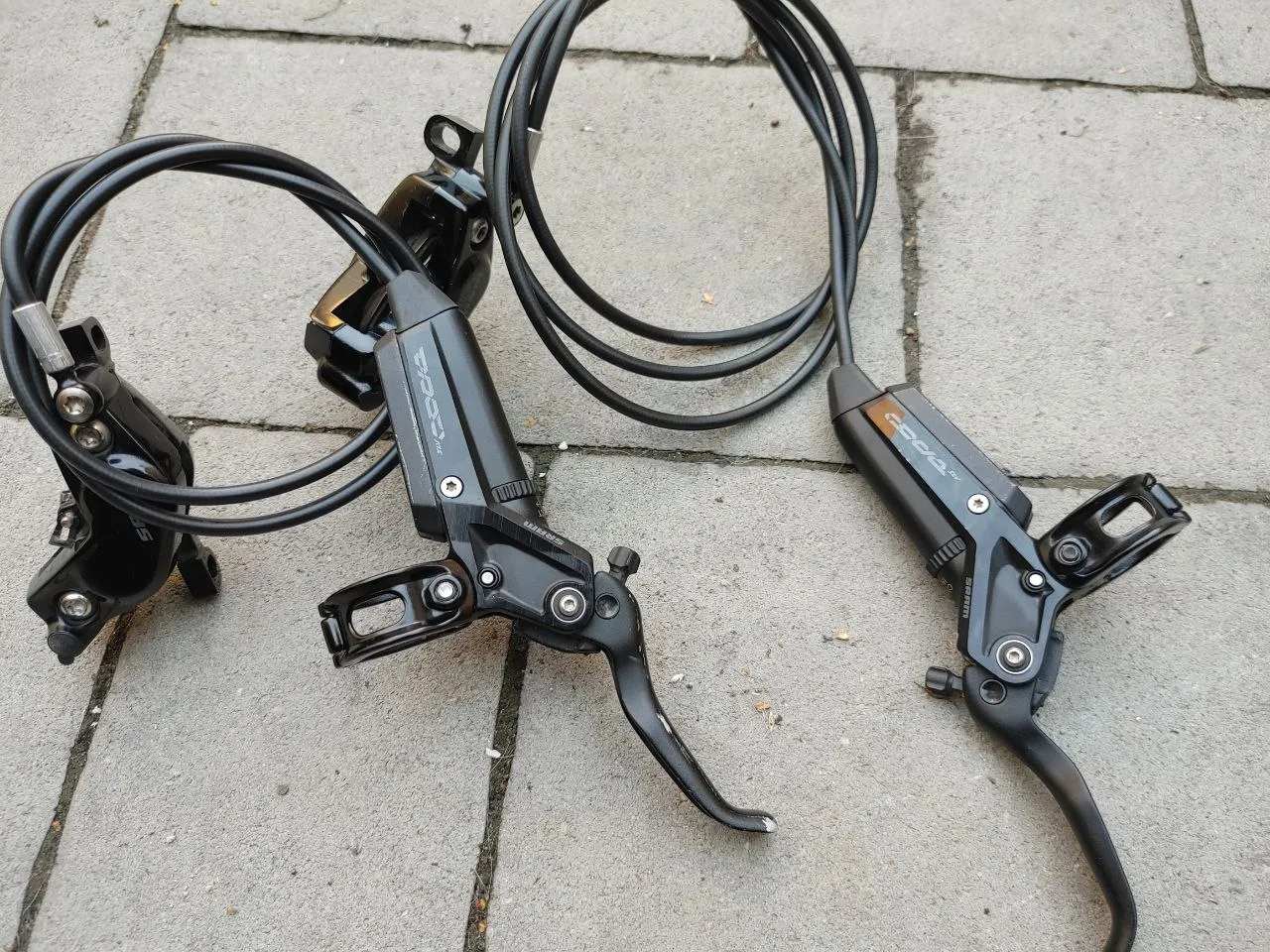 Гальма Sram Code SLV гідравлічні 4-поршневі фото 3