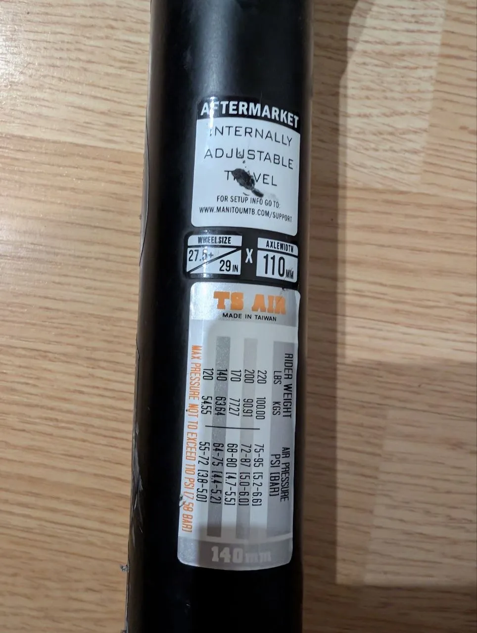 Вилка Manitou Machete 140mm Boost 15x110 фото 7