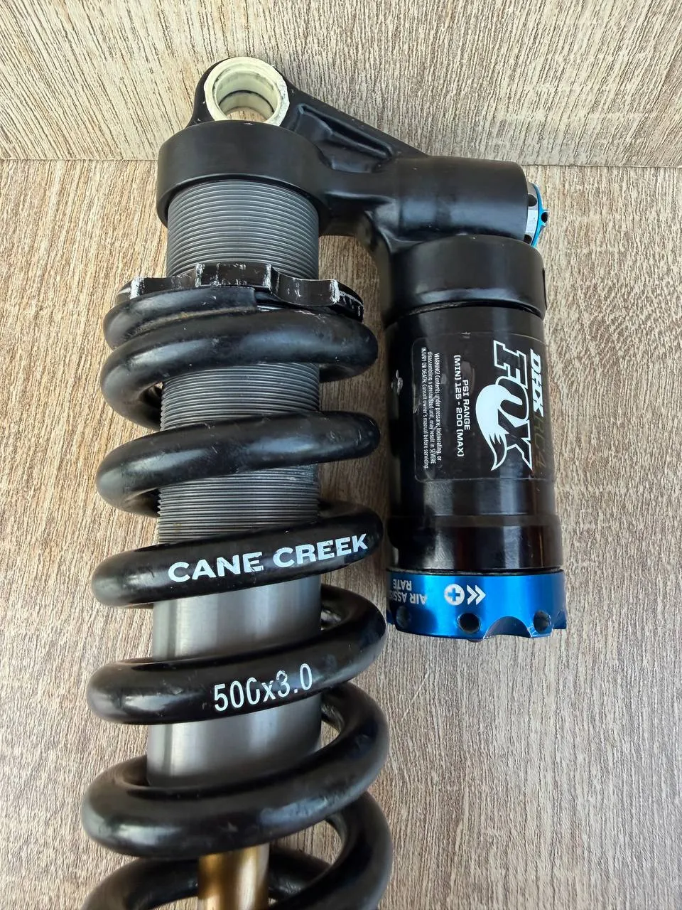 Задній амортизатор Fox DHX RC4 Kashima 240x76 + пружина Cane Creek 500x3.0 фото 4