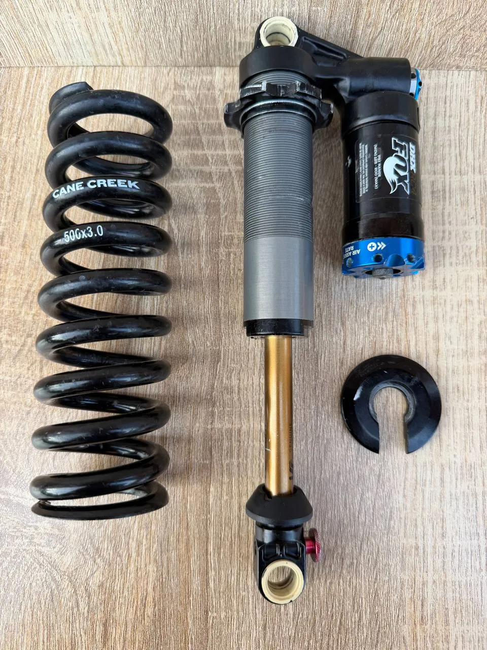 Задній амортизатор Fox DHX RC4 Kashima 240x76 + пружина Cane Creek 500x3.0 фото 8