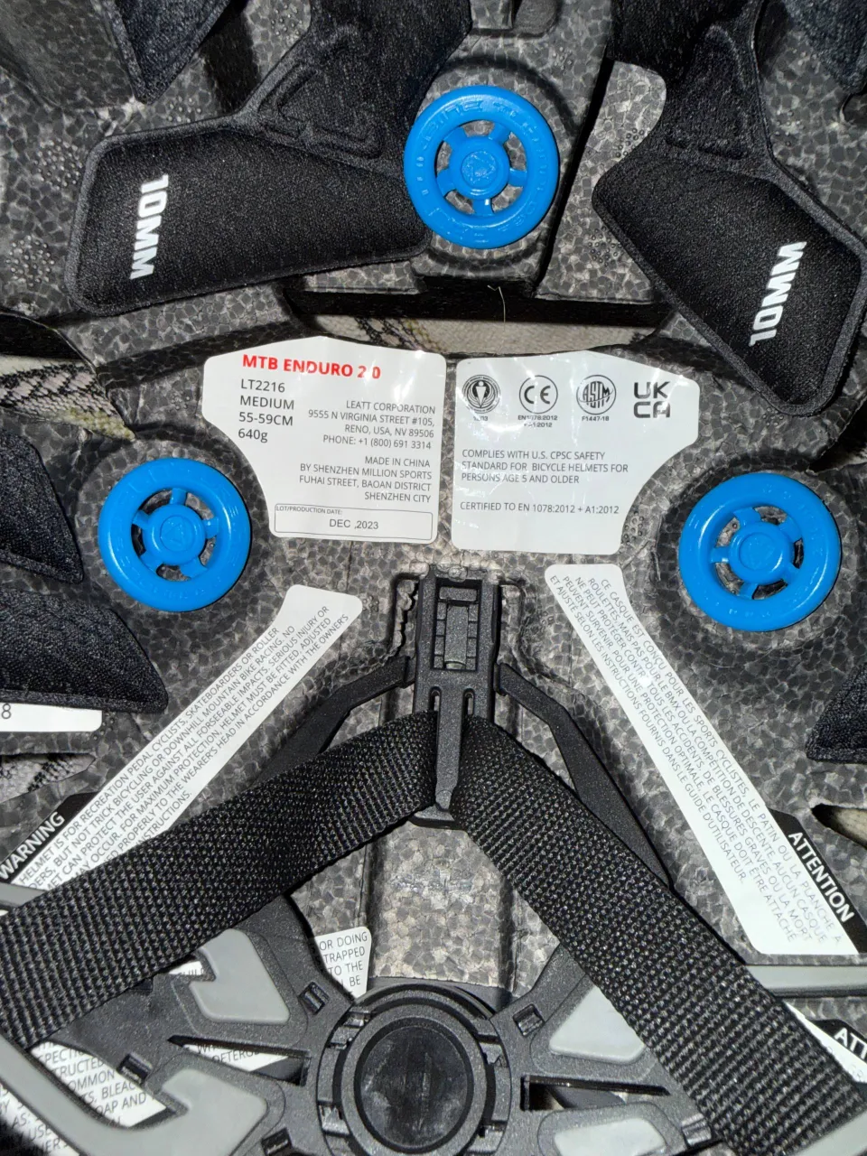 Шолом LEATT Helmet MTB 2.0 Enduro фото 1