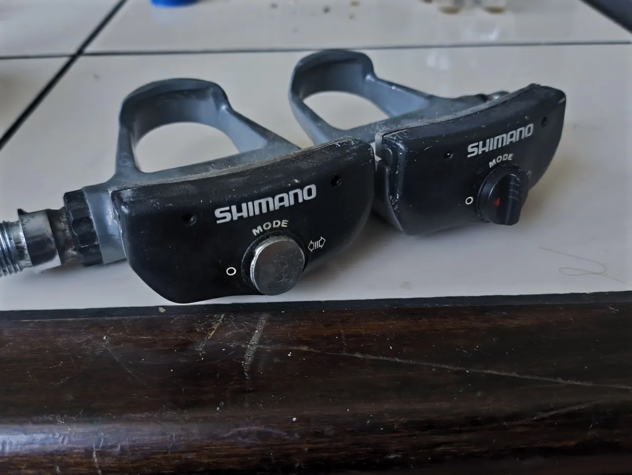 Контактні педалі Shimano 600 фото 1